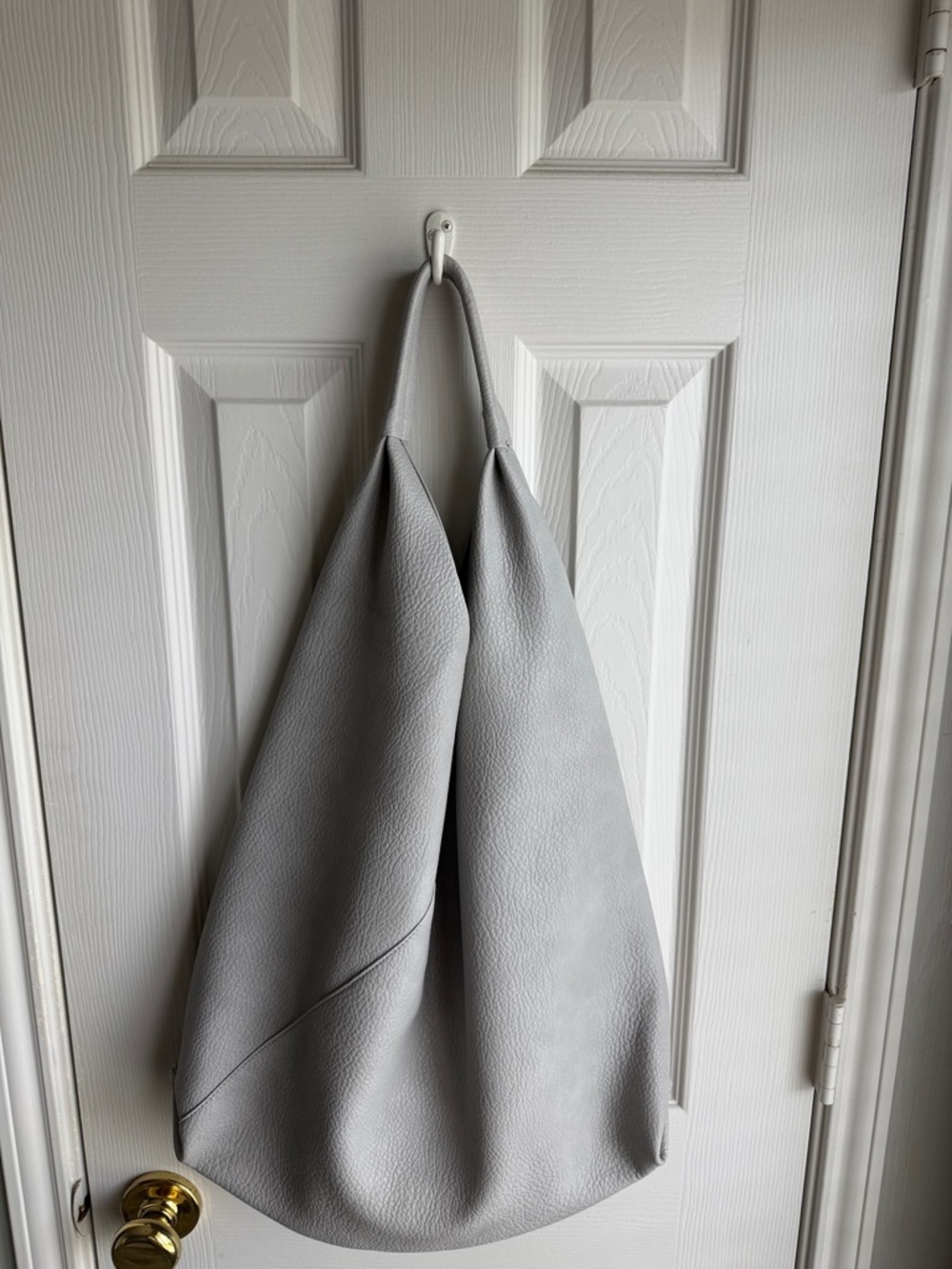 Light Gray Hobo Bag